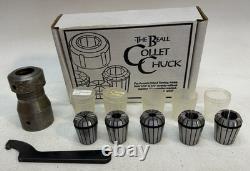 Beall COLLET Chuck 1/4 3/4 inch Wood Turning Hold Lathe Tool 1 to 8 Spindle