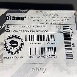 Bison 4 5C COLLECT CHUCK 3974-4 -5C lathe tool NEW In box w instructions