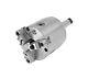 Bison 6 3-Jaw (2-Pcs. Rev.) Self-Centering Rotating Lathe Chuck withMT#5 Shank