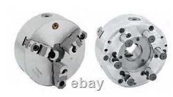 Bison-Bial 10 D1-5 Direct Mount 3-Jaw Semi-Steel Scroll Lathe Chuck