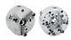 Bison-Bial 10 D1-5 Direct Mount 3-Jaw Semi-Steel Scroll Lathe Chuck