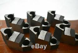 Bison Lathe Chuck Hard Top Jaw for 10'' 6 piece set