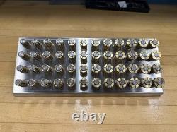 Brass Collet Set of 52 CNC Tooling