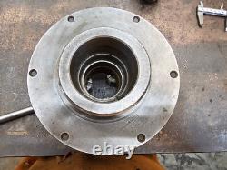 Buck 8 3-Jaw Adjust-Tru Lathe Chuck L0 Mount 2083R 2-Piece Jaws 2.25 Center