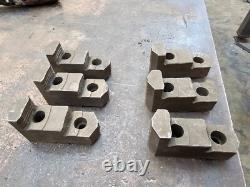 Buck 8 3-Jaw Adjust-Tru Lathe Chuck L0 Mount 2083R 2-Piece Jaws 2.25 Center