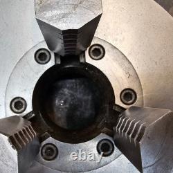 Buck 8 3-Jaw Adjust-Tru Lathe Chuck L1 Mount 2083R 2-Piece Jaws 2.25 Center #2