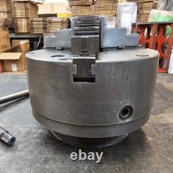 Buck 8 3-Jaw Adjust-Tru Lathe Chuck L1 Mount 2083R 2-Piece Jaws 2.25 Center #2