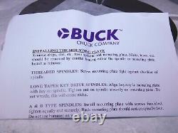 Buck Chuck Adapter Back Plate for 10 Diam Self Centering Lathe Chucks A10044400