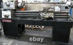 CLAUSING 1500 15 x 48 Manual Engine Lathe with 8 Chuck & 5C Collet Closer