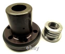 CLEAN! ATS 3J COLLET CHUCK CNC LATHE PULLBACK NOSEPIECE with A2-6 MOUNT #A6-3J