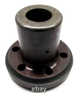 CLEAN! ATS 3J COLLET CHUCK CNC LATHE PULLBACK NOSEPIECE with A2-6 MOUNT #A6-3J