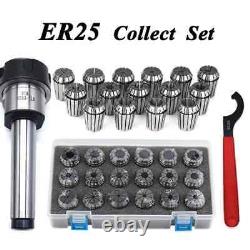 CNC Spring Clamp Collet Chuck Morse Holder Durable Steel Milling Lathe Tool ER25