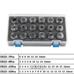 CNC Spring Clamp Collet Chuck Morse Holder Durable Steel Milling Lathe Tool ER25