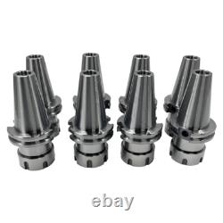 Cat40 ER32 Shank 2.76 Collet Chuck Holder Milling Lathe Chuck Tool 8PCS/Set