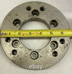 Chuck Collet Adapter Plate Steel Body Lathe Unbranded Machinist Metal Working
