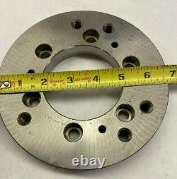 Chuck Collet Adapter Plate Steel Body Lathe Unbranded Machinist Metalworking CNC
