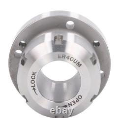 Clamping Collet Chuck Compact For CNC Milling Machine Lathe ER40 80mm Dia Part