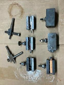 Clausing 6913 Variable Speed Lathe, Chucks, Tool Holders and tools, Collets