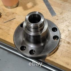Cnc LATHE A2-5 SPINDLE NOSE 5C COLLET CHUCK WITH LARGE LOT OF HARDINGE 5C COLLET