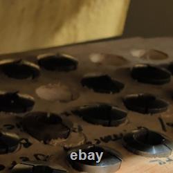 Cnc LATHE A2-5 SPINDLE NOSE 5C COLLET CHUCK WITH LARGE LOT OF HARDINGE 5C COLLET