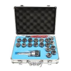 Collet 18Pc/Set Shank Chuck Tools+Box Fit Milling Machine/Lathe/Drilling