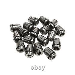 Collet 18Pc/Set Shank Chuck Tools+Box Fit Milling Machine/Lathe/Drilling