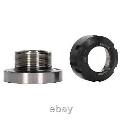 Collet Chuck ER50 100mm Dia. 7 Holes Carbon Steel For Lathe CNC Milling Machine