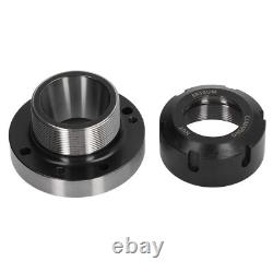 Collet Chuck ER50 100mm Diameter 7 Holes Carbon Steel For Lathe CNC Milling