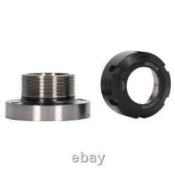 Collet Chuck ER50 100mm Diameter 7 Holes Carbon Steel For Lathe CNC Milling