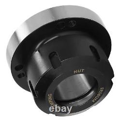 Collet Chuck ER50 100mm Diameter 7 Holes Carbon Steel For Lathe Machine Tool AOE