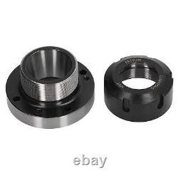 Collet Chuck ER50 100mm Diameter 7 Holes Carbon Steel For Lathe Machine Tool AOE