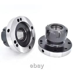 Collet Fixture Chuck 80/100mm Flange Four Axis Cartridge CNC Milling Lathe Tool