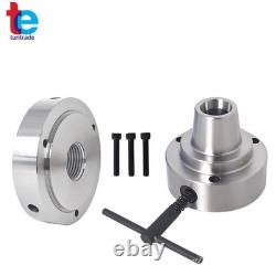 Collet Lathe Chuck Closer With Semi-finished Adp. 1-1/2 x 8 Thread 5C 5inch