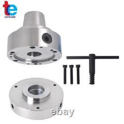 Collet Lathe Chuck Closer With Semi-finished Adp. 1-1/2x8 Thread 5C 5