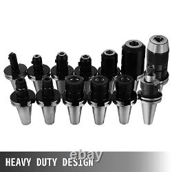 Collet Set CAT40 ER32 CAT40 ER16 Spring Steel Collet Chuck Tooling Package for M