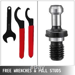 Collet Set CAT40 ER32 CAT40 ER16 Spring Steel Collet Chuck Tooling Package for M