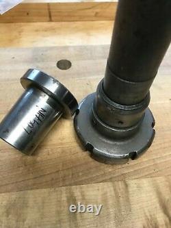Collet drawbar with spindle adapter for Logan Lathe