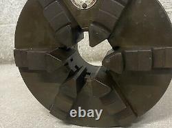 Cushman 8 Lathe Chuck 6 Jaw Chuck True Adjust 2.5 Through Hole bore