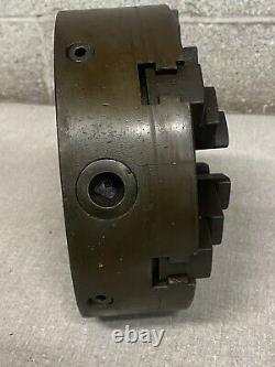 Cushman 8 Lathe Chuck 6 Jaw Chuck True Adjust 2.5 Through Hole bore