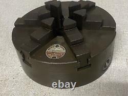 Cushman 8 Lathe Chuck 6 Jaw Chuck True Adjust 2.5 Through Hole bore