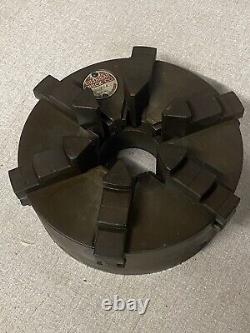 Cushman 8 Lathe Chuck 6 Jaw Chuck True Adjust 2.5 Through Hole bore