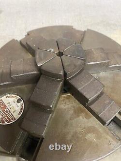 Cushman 8 Lathe Chuck 6 Jaw Chuck True Adjust 2.5 Through Hole bore