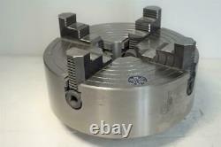Display Model SCA Sweden 10 4-Jaw Independent Lathe Chuck. D1-5 Direct Mount
