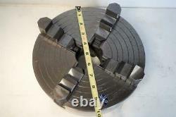 Display Model SCA Sweden 10 4-Jaw Independent Lathe Chuck. D1-5 Direct Mount