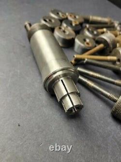 Dunham 5C Expanding Collet 5/8 13/16 & Spare Parts Lot Royal Expansion Lathe