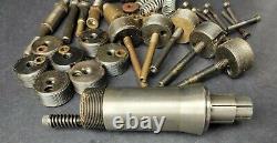 Dunham 5C Expanding Collet 5/8 13/16 & Spare Parts Lot Royal Expansion Lathe