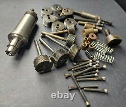 Dunham 5C Expanding Collet 5/8 13/16 & Spare Parts Lot Royal Expansion Lathe