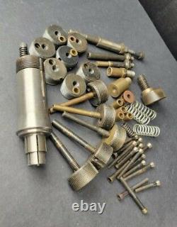 Dunham 5C Expanding Collet 5/8 13/16 & Spare Parts Lot Royal Expansion Lathe