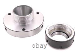 Durable 100 mm Diameter ER-40 Collet Chuck with. 0016 Precision for Machinists