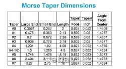 Durable 5/8-11 MT4 ER-40 Collet Chuck for Lathe, Milling & Drilling Machines